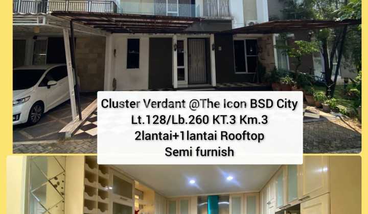 Dijual Rumah Semi Furnish The Icon By Bsd City. Bentuk Rumah Clasic Minimalis Dengan Kondisi Rumah Yang Luas Dan Posisih Yang Rapi. Keamanan Terjamin 24 Jam Dan Lokasi Super Strategis di Keliling Akse Jalan Yang, Terjangkau , Mall,sekolah,toll Dll Dijual Rumah Semi Furnish The Icon By Bsd City. Bentuk Rumah Clasic Minimalis Dengan Kondisi Rumah Yang Luas Dan Posisih Yang Rapi. Keamanan Terjamin 24 Jam Dan Lokasi Super Strategis di Keliling Akse Jalan Yang, Terjangkau , Mall,sekolah,toll Dll