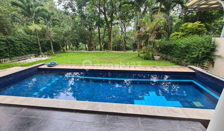 Rumah di BSD greencove rumah 2 Lantai luas 375 m lb 450 m kt 4+1 km 3+1 furnish, ada kolam renang 4