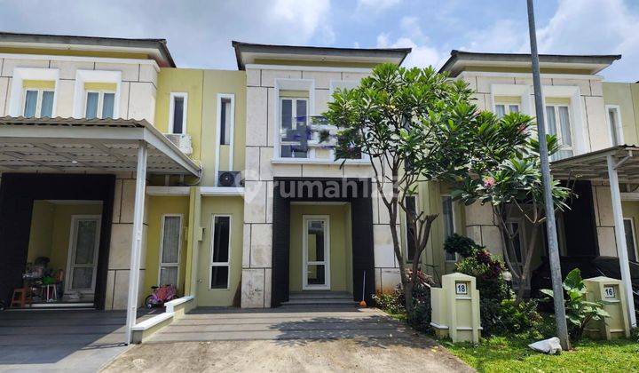 Rumah di Sutera leora alam sutera luas 7 x 16= 112 m lb 126 m kt 4+1 km 3+1 AC 4 unit, solat water Heater, rapi siap huni 1