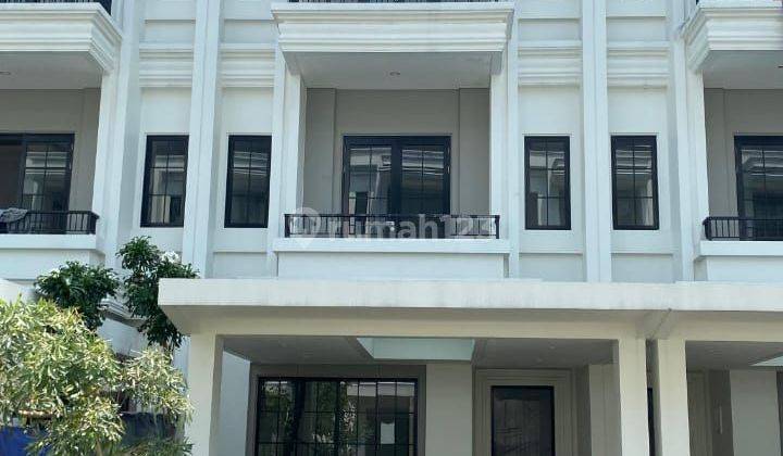 Rumah di Sutera winona alam sutera 3 Lantai luas 6 x 18 = 108 m lb 195 m kt 3+1 km 3+1, ada ac tiap kamar 1