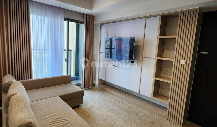 Apartemen Branz bsd city tower A lt 30 kt 2 km 1 furnish cakep, lokasi strategis selangkah ke aeon mall, dekat akses tol 1