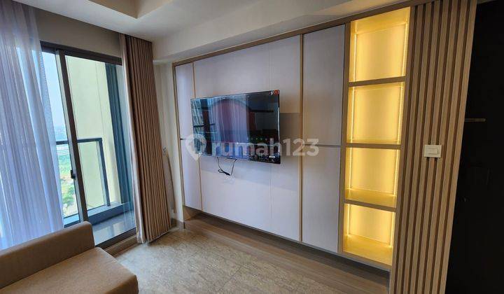 Apartemen Branz bsd city tower A lt 30 kt 2 km 1 furnish cakep, lokasi strategis selangkah ke aeon mall, dekat akses tol 2