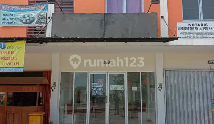 Park Ville Citra Maja Raya Shop House, Tangerang, Two-Story Shop House Facing Main Road, Size 4.5 x 12 M, Land Area 72 M².