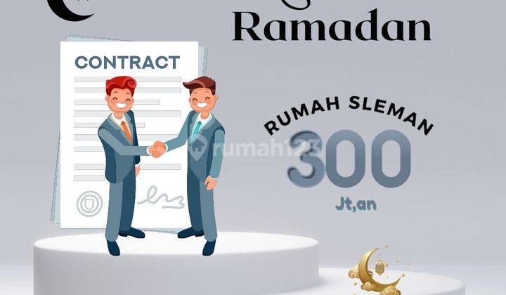 Rumah Dijual Sleman Siap Bangun Dekat Spbu Ambarketawang 1