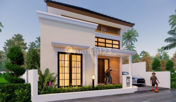 Rumah Dijual Sleman Siap Bangun Dekat Spbu Ambarketawang 5
