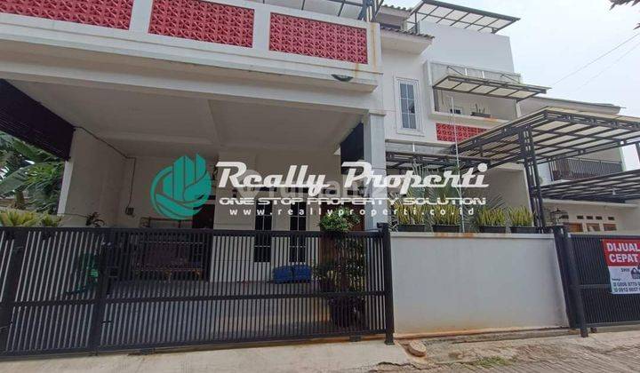 Rumah Shm Cantik 3 Lantai Semi Furnished Jaticempaka Pondok Gede  1