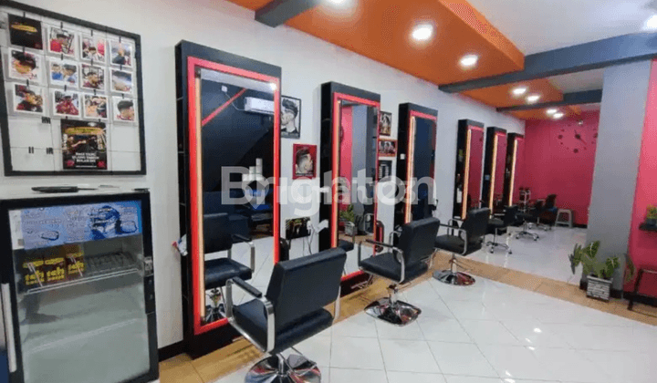 RUKO BESERTA BISNIS BARBERSHOP DAN SALON 0 JALAN RAYA MANYAR 2