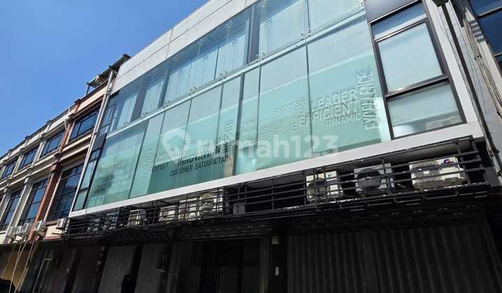 3 RUKO GANDENG 4 LANTAI EX KANTOR, MASIH DITEMPATI RUNGKUT MEGAH RAYA, KALIRUNGKUT