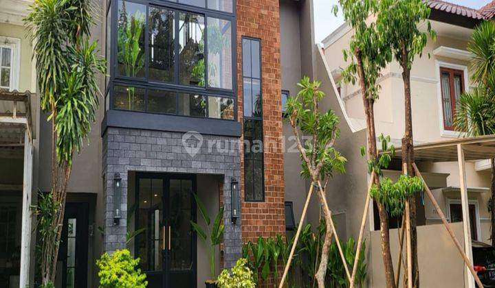 Dijual Rumah Scandinavian 3 Lantai Di Kencana Loka BSD 1