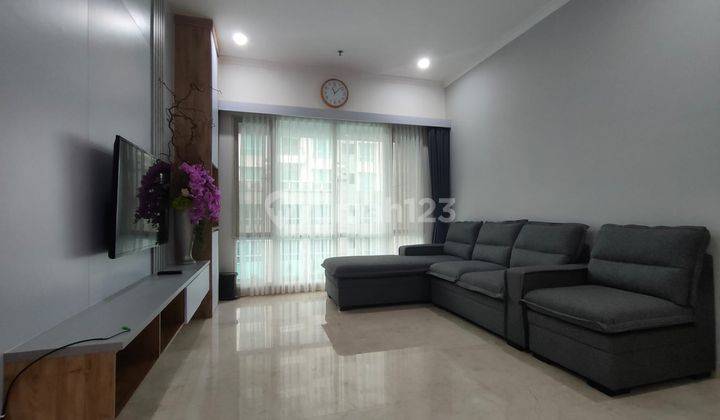 Sewa Apartemen Senayan Residence 2 Bedroom Private Lift 1