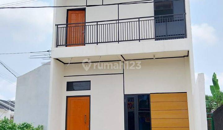 Rumah 2 lantai di Sumberjaya SHM mewah murah dp 0 1