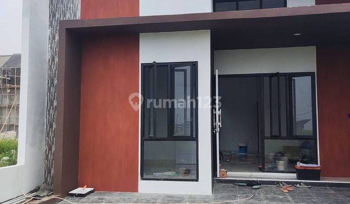 Rumah mewah desain Eropa dp 0, free cicilan setahun bonus motor 1