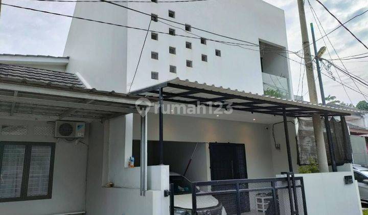 Rumah 2 Lantai Di Jalan Wibawa Mukti Jatiasih Cantik Luas 1