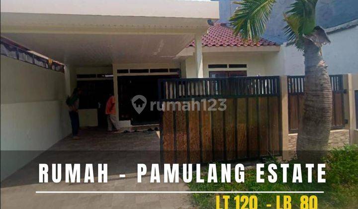 Rumah Baru Renovasi Di Komplek Pamulang Estate.tanah 120 Bisa Kpr 2