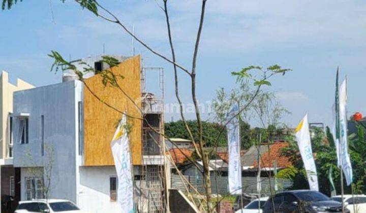 Rumah Baru Cluster D Bintaro,hanya 5 Menit K Stasiun Jurang Mangu 2