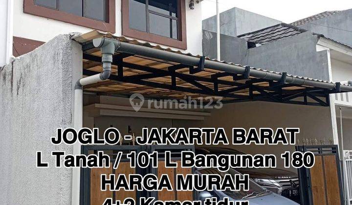 HARGA MURAH.RUMAH READY DI JAKARTA BARAT. SEMI FURNISHED.Bisa KPR 1