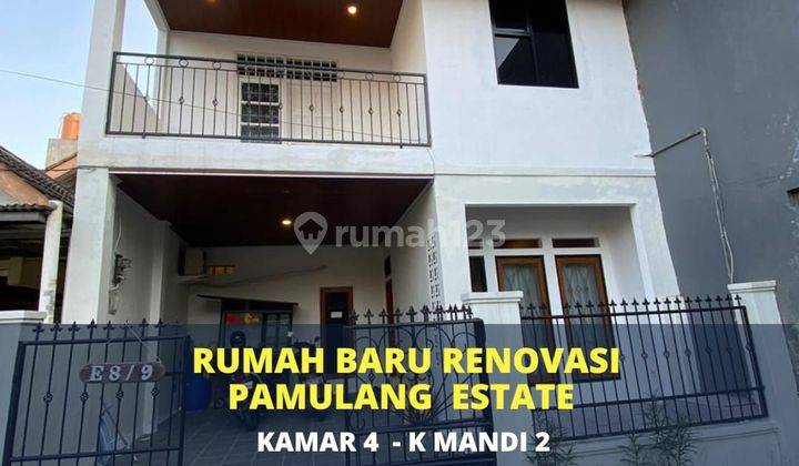 RUMAH DALAM KOMPLEK BARU RENOVASI DI PAMULANG DEKAT CIPUTAT.BSKPR 1