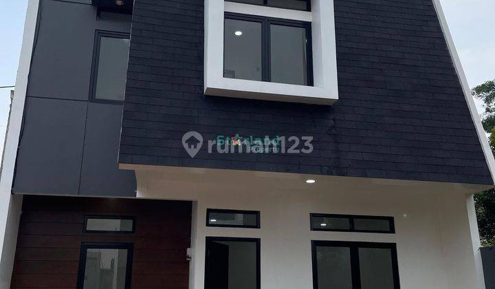 Rumah Baru Cluster d Cirendeu ciputat dkt stasiun MRT lebak bulus 1