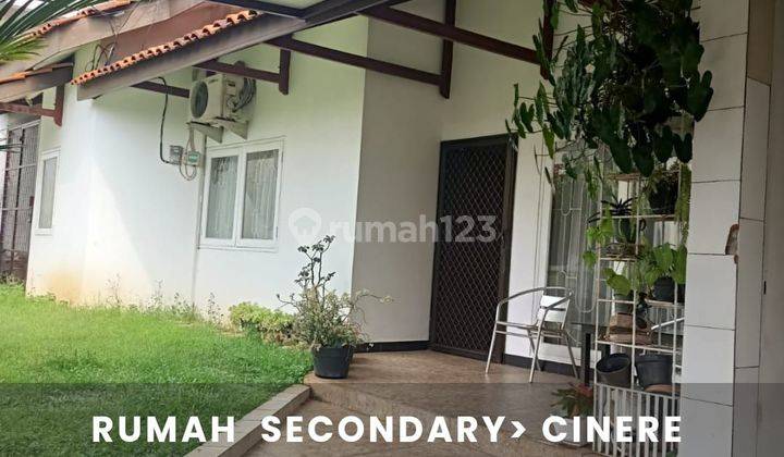 Rumah Siap Huni di Komplek Elite MEGAPOLITAN CINERE Tanah 300m. 1