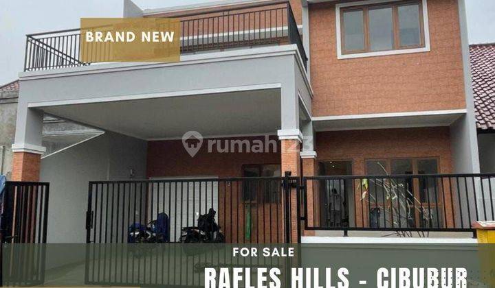 Rumah Baru dalam Komplek Mewah RAFFLES HILL CIBUBUR.bisa kpr bank 1