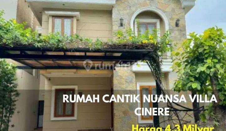 Rumah Mewah dlm komplekMewah Cinere.dkt Pusat Perkantoran Jakarta 1