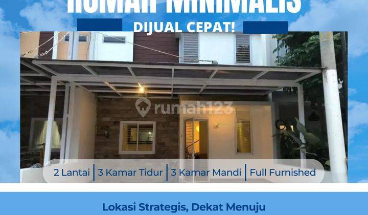 Di Jual Cepat Rumah Cluster FULL FURNISH DI Bintaro-Rempoa.Bs KPR 2