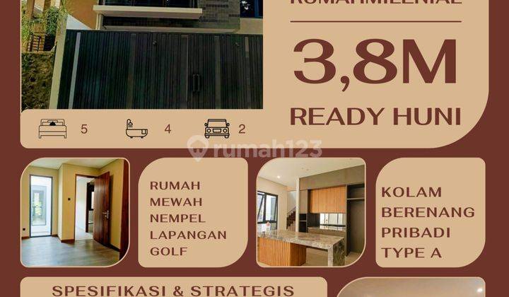 Dijual Rumah Baru Dalam Komplek Padang Golf Pangkalan Jati.Bs KPR 2