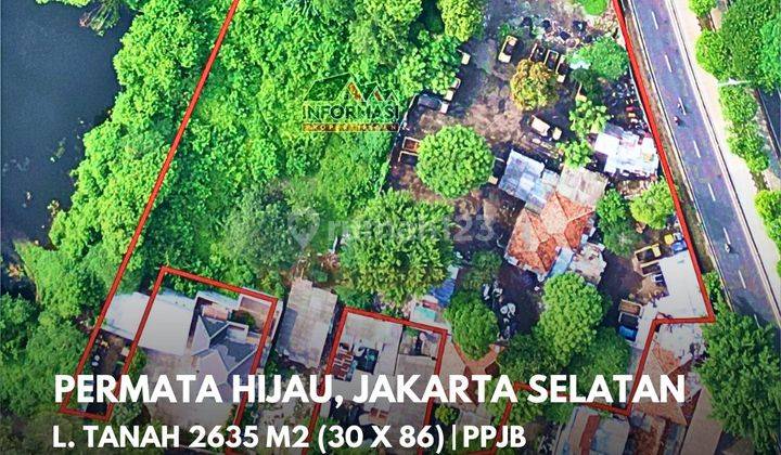 Tanah Siap Bangun Bisa 25 Lantai Di Permata Hijau Jakarta Selatan 1