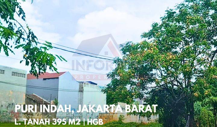 Tanah Lokasi Bagus Dan Cocok Untuk Investasi di Puri Indah Jakarta Barat 1