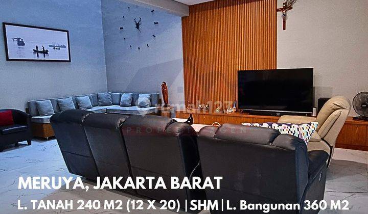 Rumah Baru Interior Full Furnished Dan Lokasi Bagus di Puri Indah Jakarta Barat 1