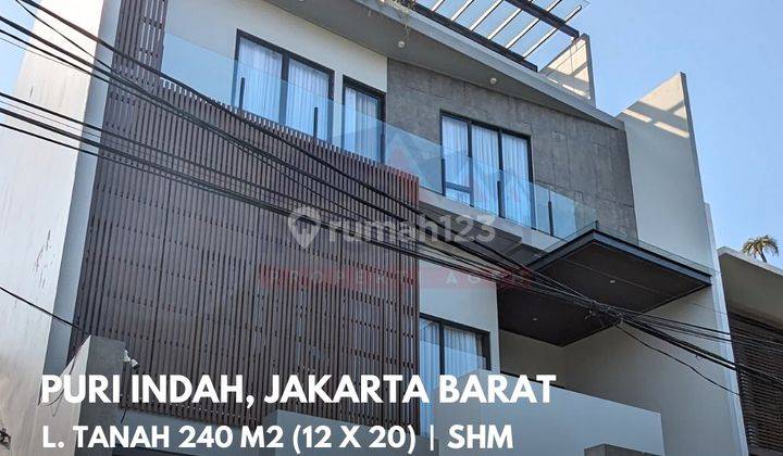 Rumah Kondisi Banguann Bagus dan Full Furnished di Puri Indah Jakarta Batat 1