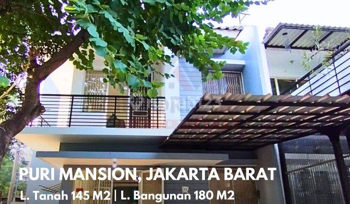 Rumah Lokasi Terbagus Dan Best Cluster di Puri Mansion Jakarta Barat 1