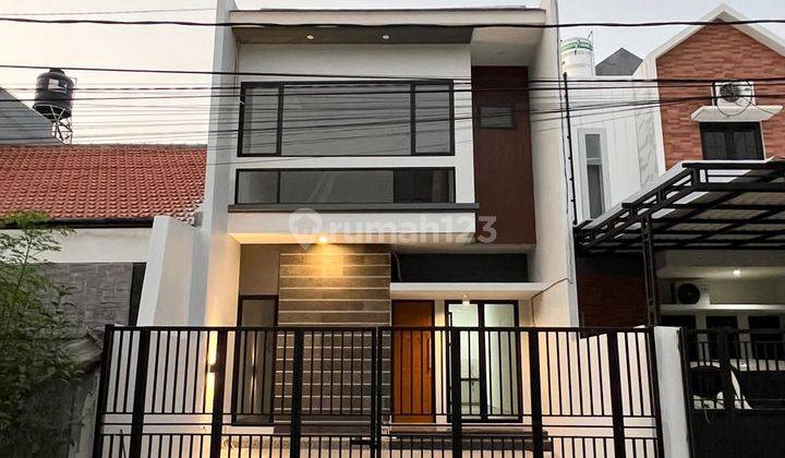 New Gress Rumah Modern Minimalis Klampis Selangkah Ke Merr 1