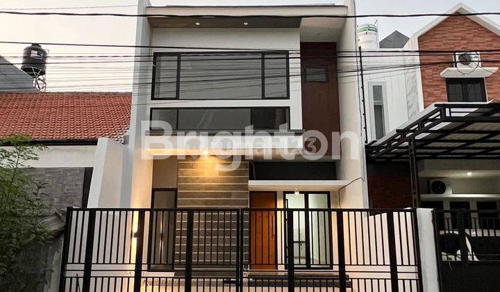 CEPAT NEW RUMAH KLAMPIS 2LANTAI MODERN MINIMALIS 1