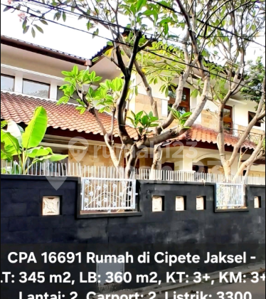 Rumah Mewah Sudah Renovasi Dekat MRT