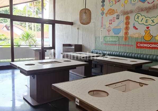 Disewakan Rumah/Bangunan Usaha Ex Resto/Cafe Mainroad Ciumbuleuit 8