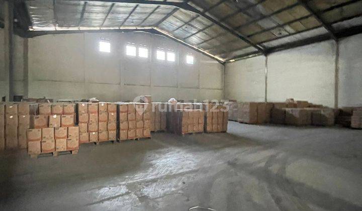 Disewakan Gudang Mainroad Soekarno Hatta Dekat Pintu Tol Akses Kontainer 1