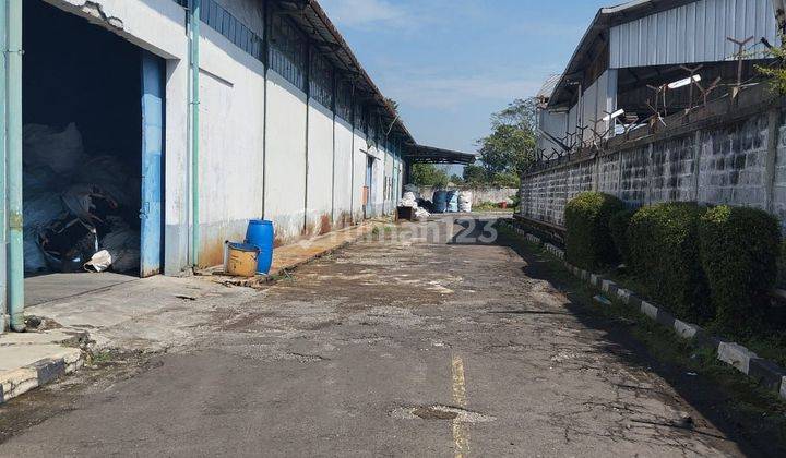 Ex Pabrik Tekstil di Cisirung Bebas Banjir Akses Kontainer 40ft 2