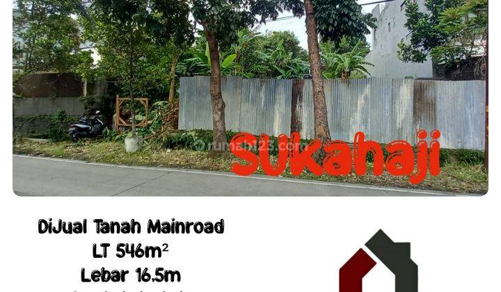 Dijual Tanah Mainroad Sukahaji 1