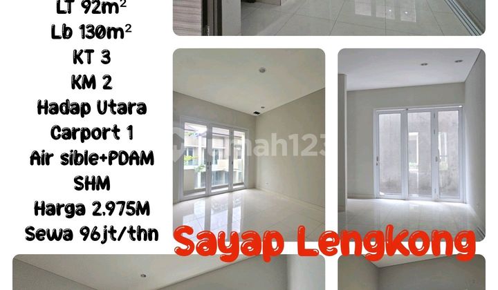 For Rent New House Central City Wing Lengkong Good Title Deed House. For Rent New House Central City Wing Lengkong Good Title Deed House.