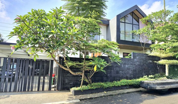 RUMAH MEWAH MODERN TROPICAL HOUSE, CINERE BELAKANG MALL, SIAP HUNI, DEKAT TOL JABODETABEK