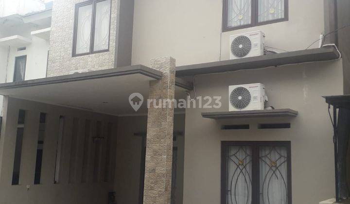 Gandul Bebas Banjir, Furnished, 3 Menit Ke Toll Jabodetabek, Aman Dalam Komplek, Siap Huni  1