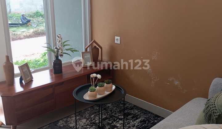 CINERE HIJAU IN S HUNI COMPLEX, NEW OCCUPANCY, CERTIFICATE OF OWNERSHIP, LAND AREA 75 M2, BUILDING AREA 36 M2, PERMANENTLY FLOOD-FREE, CLOSE TO CINERE - LIMO MAIN ROAD. 2