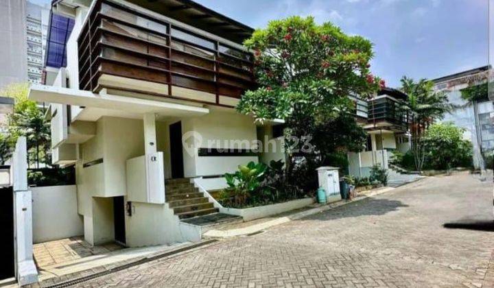 Town House Exclusive Kemang Raya, Aman, Security 24 Jam, Jalanan Lebar 1