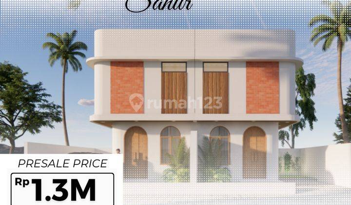 Rumah Cluster Modern Semi Villa Di Dekat Pantai Sanur  1