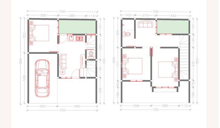 Rumah Minimalis Modern Puri Andakasa Residence Di Denpasar Barst 2