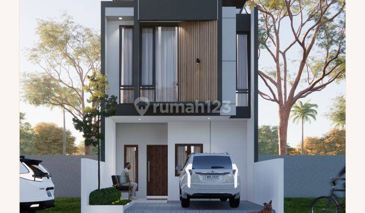 Rumah Indent Minimalis Modern Puri Peraupan Residence Di Denpasar Utara Unfurnished 1