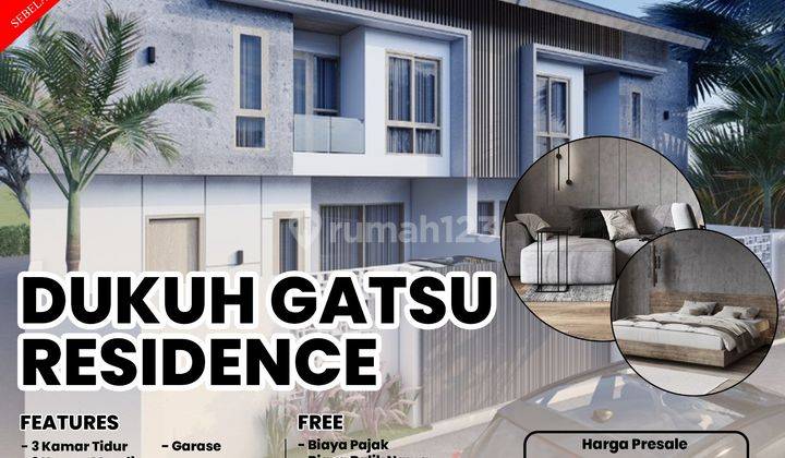 Rumah Minimalis Modern Dukuh Gatsu Residence Di Denpasar Timur Unfurnished 2