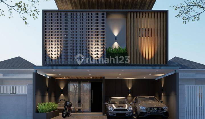 Hunian Kontemporer Modern Rumah Santosa Di Sanur Renon Denpasar Selatandenpasar Furnished 2