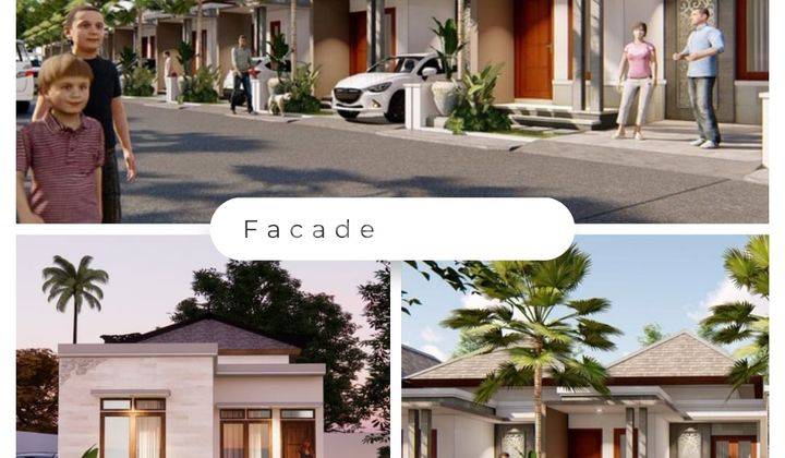 Rumah Cluster Minimalis Modern Dekat Pusat Kota Denpasar Utara 1
